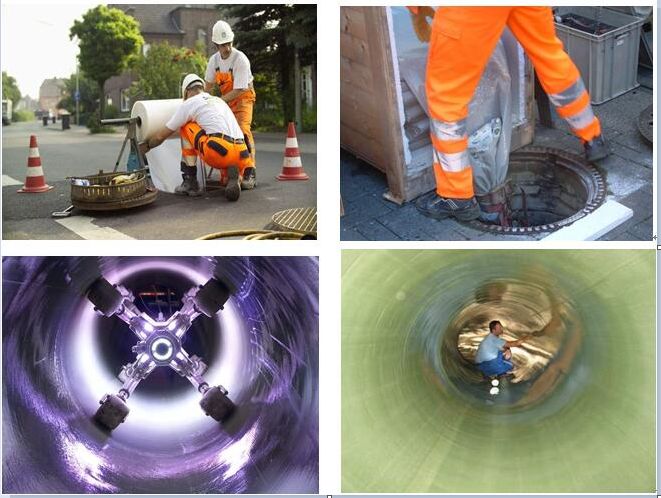 高石碑镇管道光固化修复